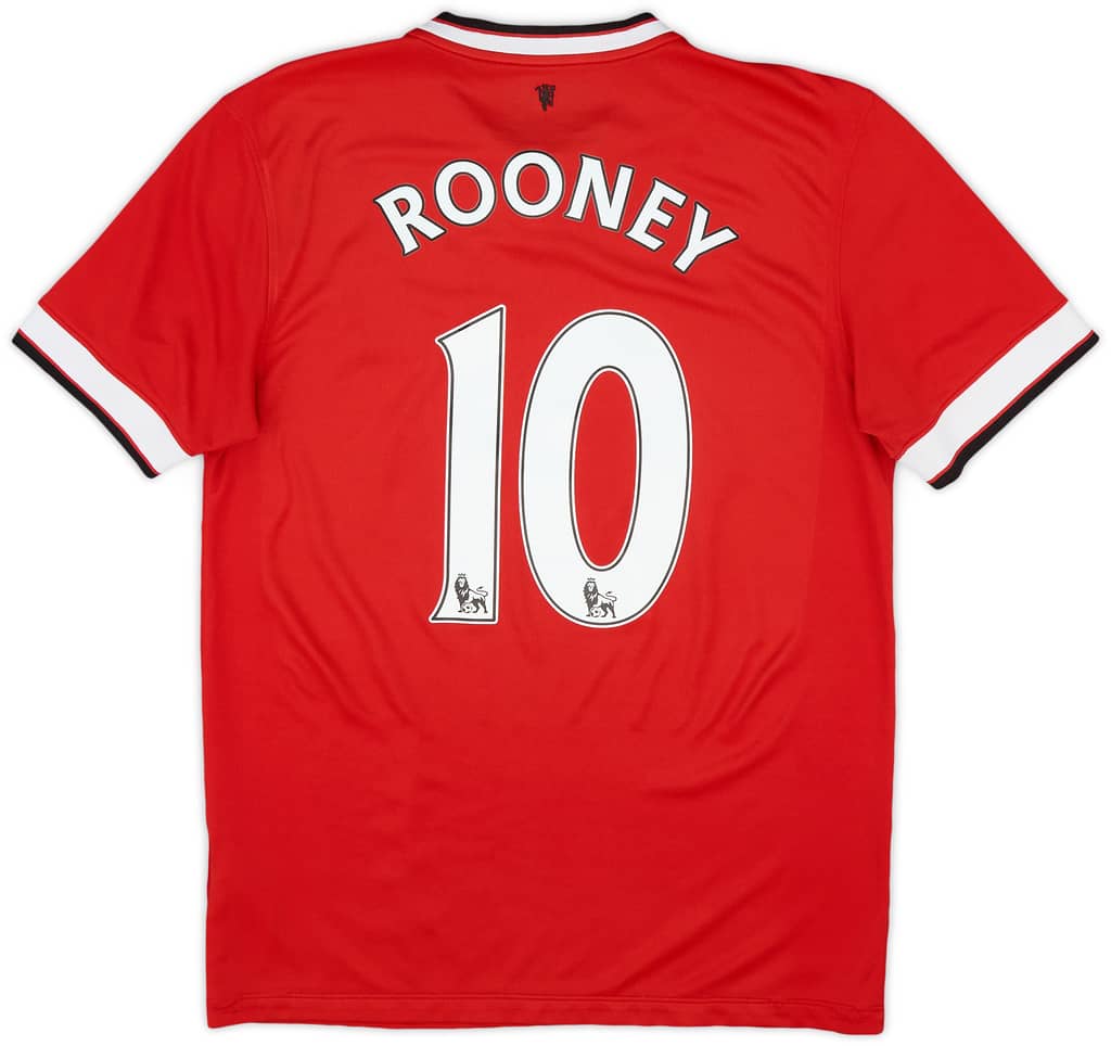 2014-15 Manchester United Home Shirt Rooney #10 - 5/10 - (M)