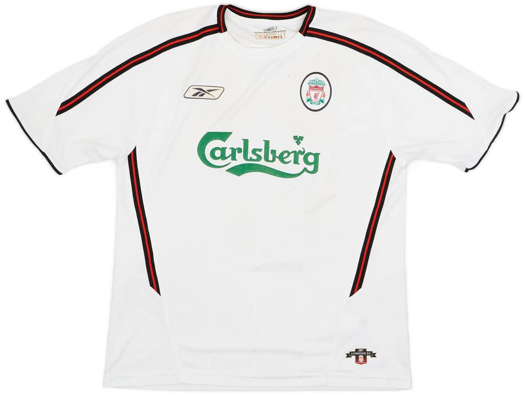 2003-04 Liverpool Away Shirt Gerrard #17 - 5/10 - (M)