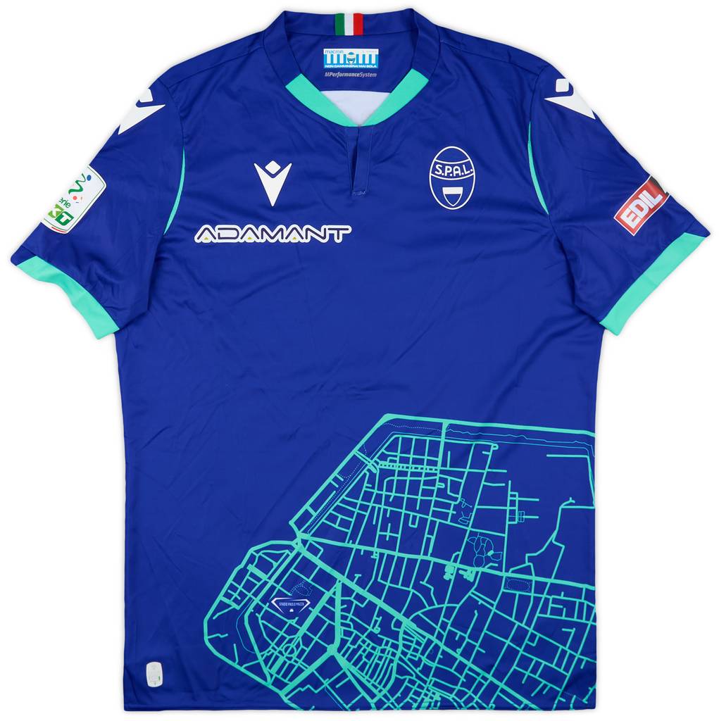 2022-23 SPAL Match Issue Third Shirt Fiordaliso #2