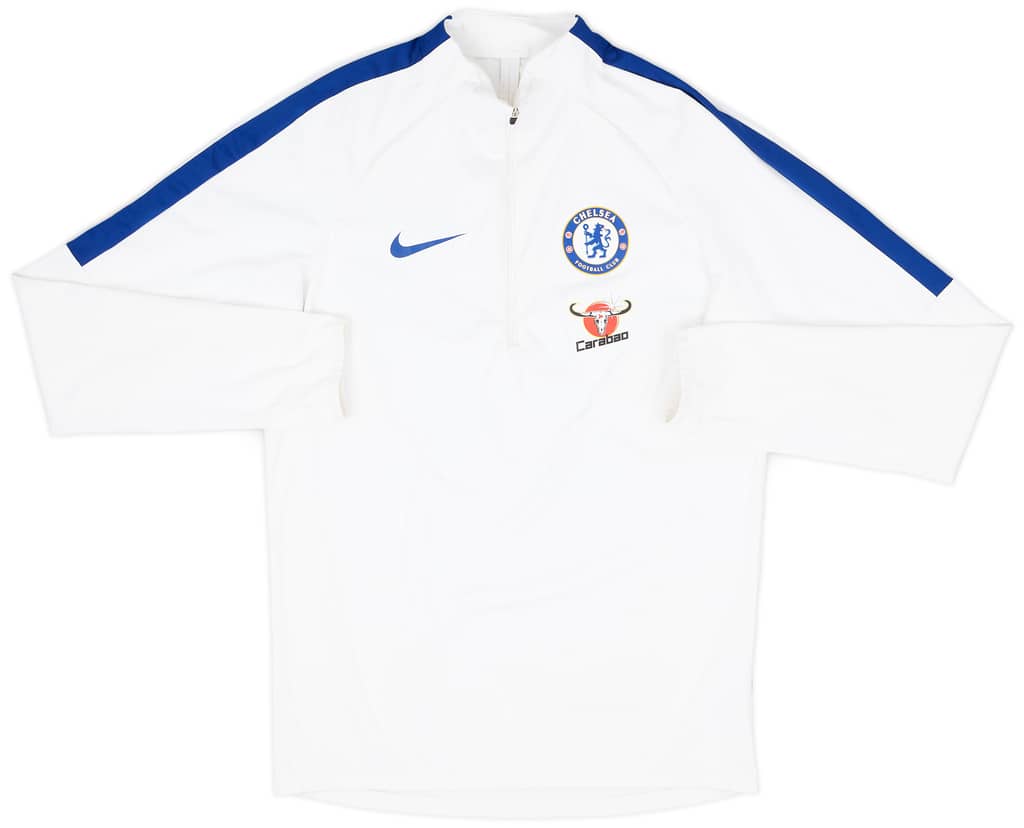2017-18 Chelsea Nike 1/4 Zip Training Top - 7/10 - (S)