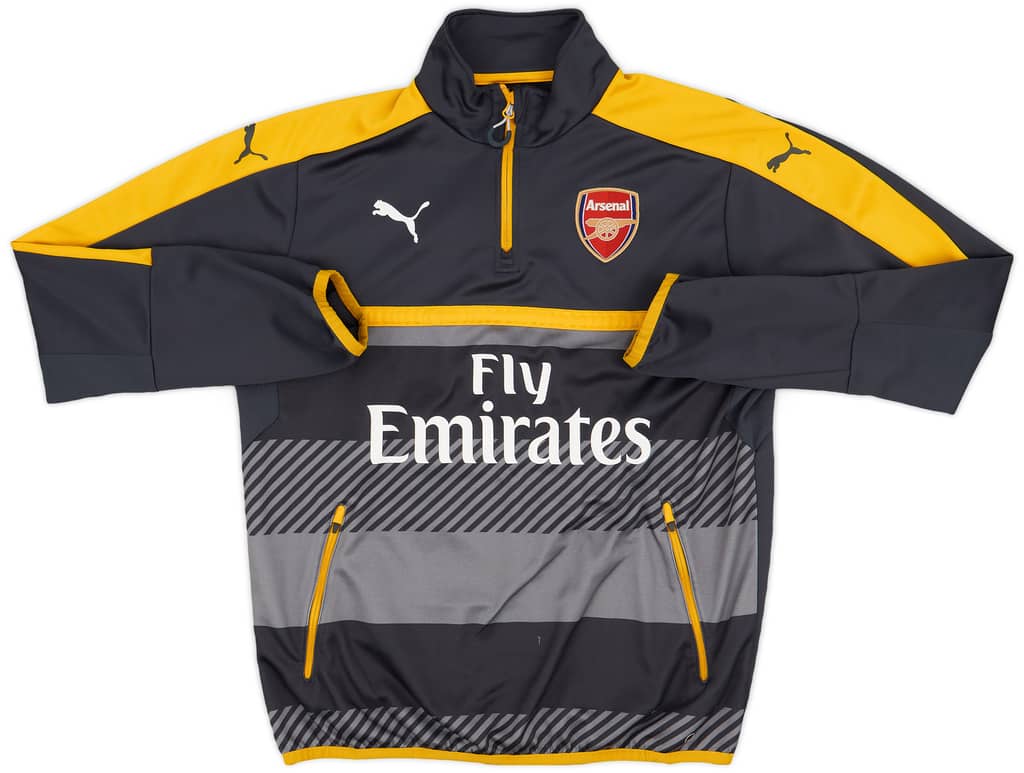 2016-17 Arsenal Puma 1/4 Zip Dril Top - 5/10 - (L)