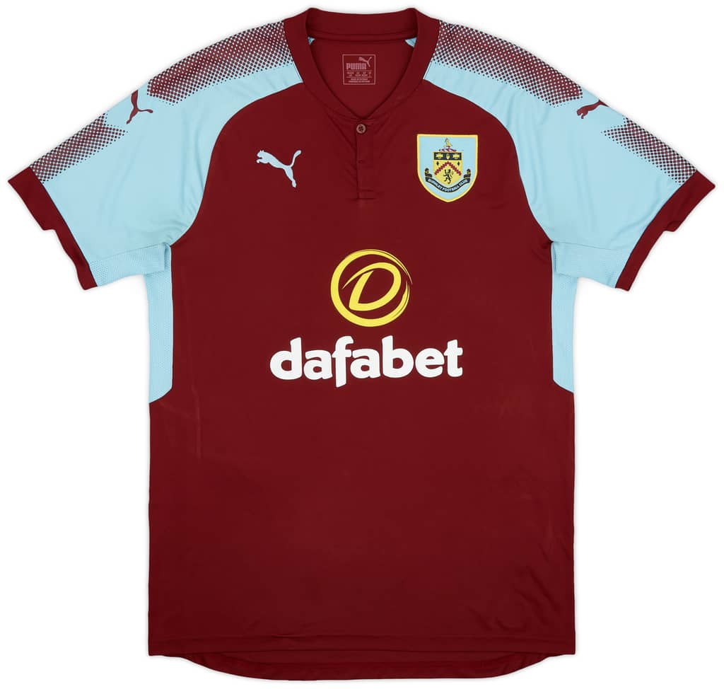 2017-18 Burnley Home Shirt Mee #6 - 8/10 - (L)
