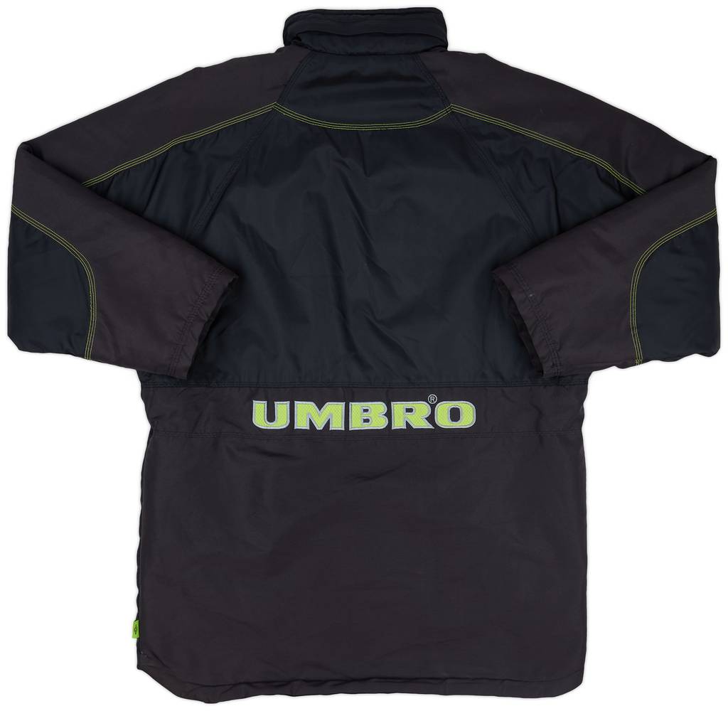 1998-99 Celtic Umbro Padded Bench Coat - 9/10 - (S)