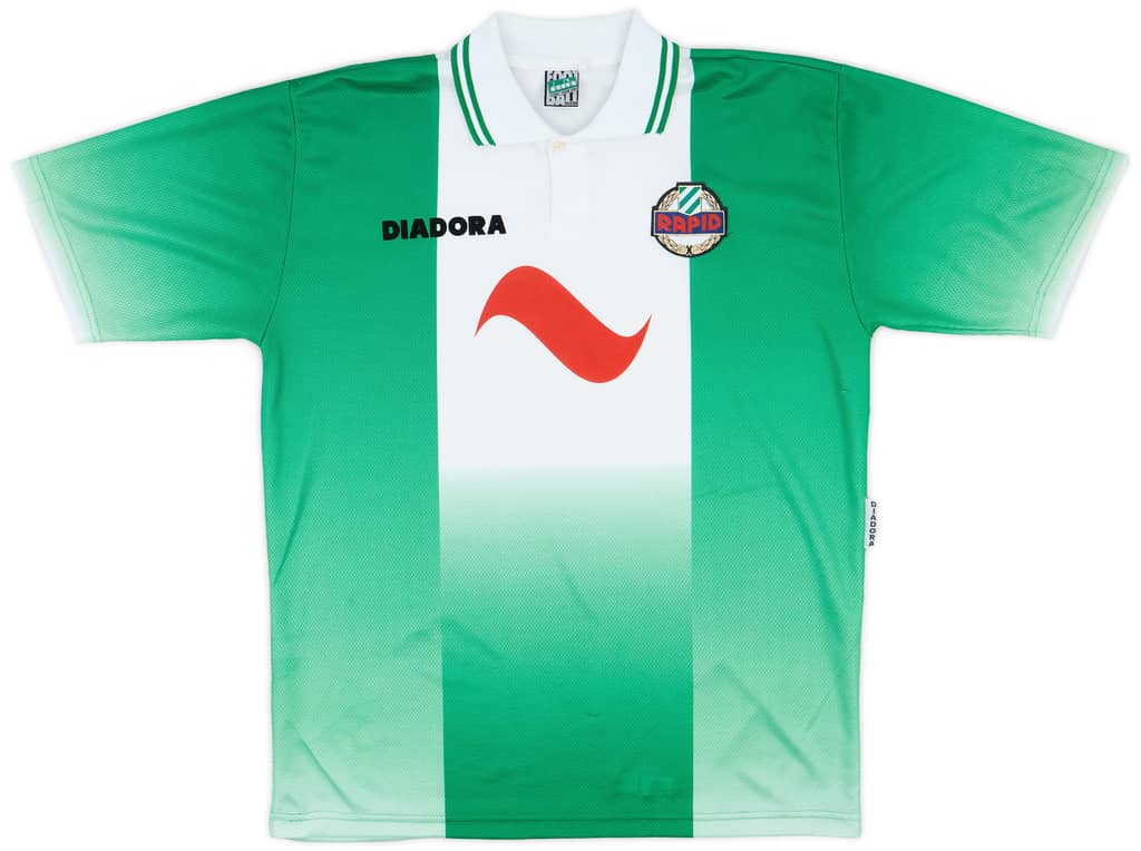 1996-98 Rapid Vienna Home Shirt - 8/10 - (XL)