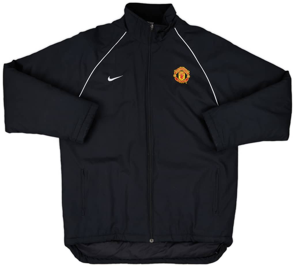 2004-05 Manchester United Nike Padded Bench Coat - 10/10 - (M)