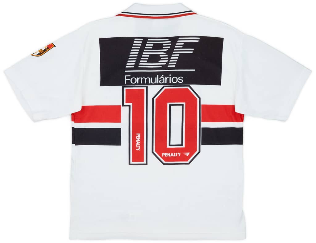 1992 Sao Paulo Home Shirt #10 - 8/10 - (M)