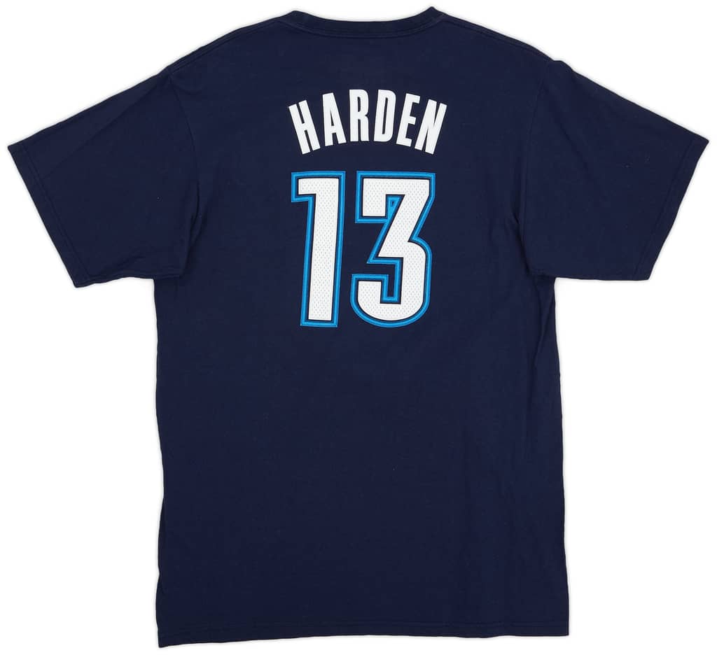 2011-12 Oklahoma City Thunder Harden #13 adidas Tee - 9/10 - (M)