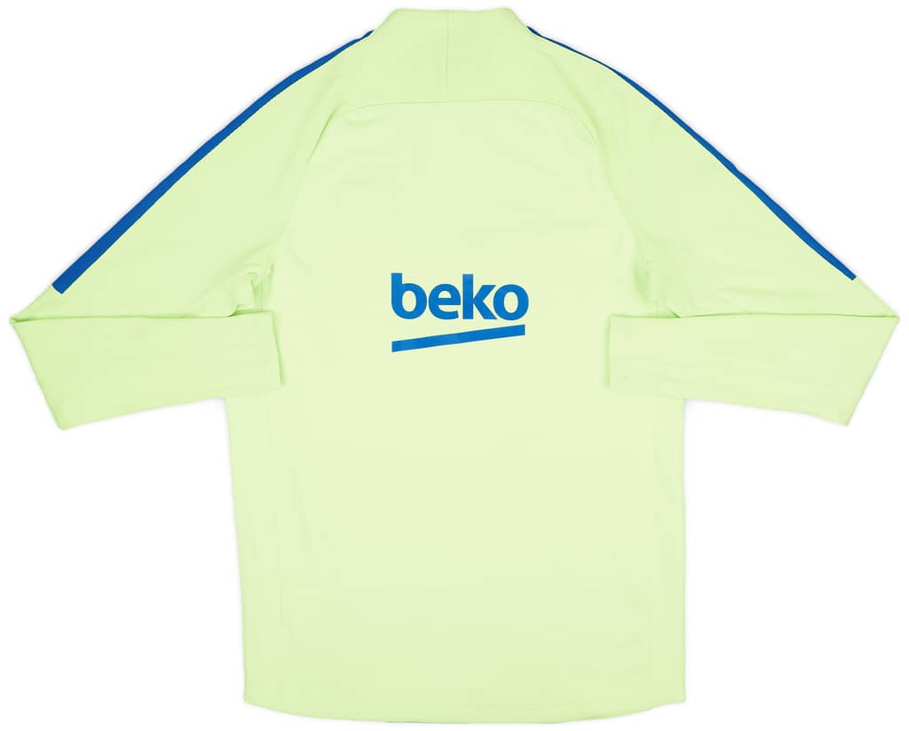 2017-18 Barcelona Nike 1/4 Zip Training Top - 8/10 - (L)