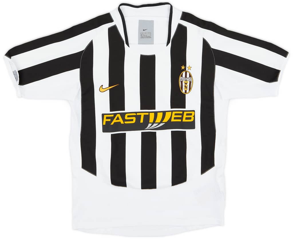 2003-04 Juventus Home Shirt - 8/10 - (M.Boys)