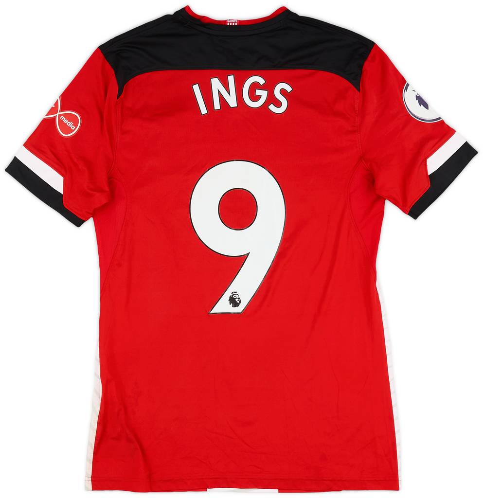 2019-20 Southampton Match Issue Home Shirt Ings #9