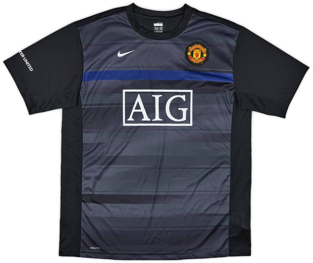 2009-10 Manchester United Nike Training Shirt - 7/10 - (XL)