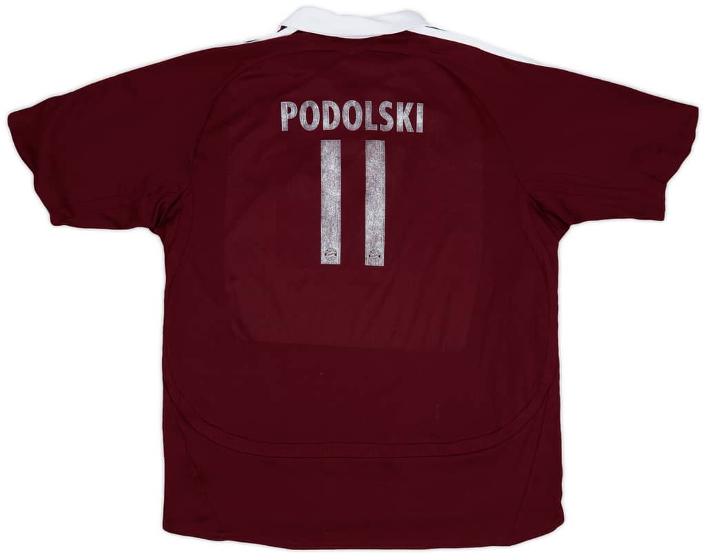2006-07 Bayern Munich CL Shirt Podolski #11 - 5/10 - (XL.Boys)