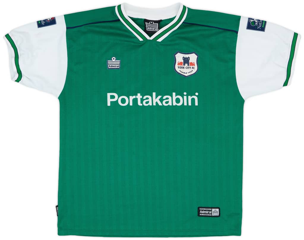 1999-01 York City Match Issue Away Shirt #13