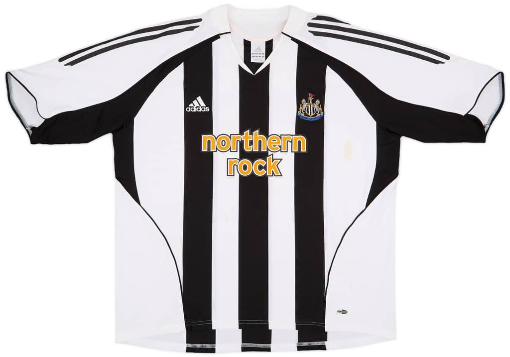 2005-07 Newcastle Home Shirt Solano #4 - 6/10 - (XXL)