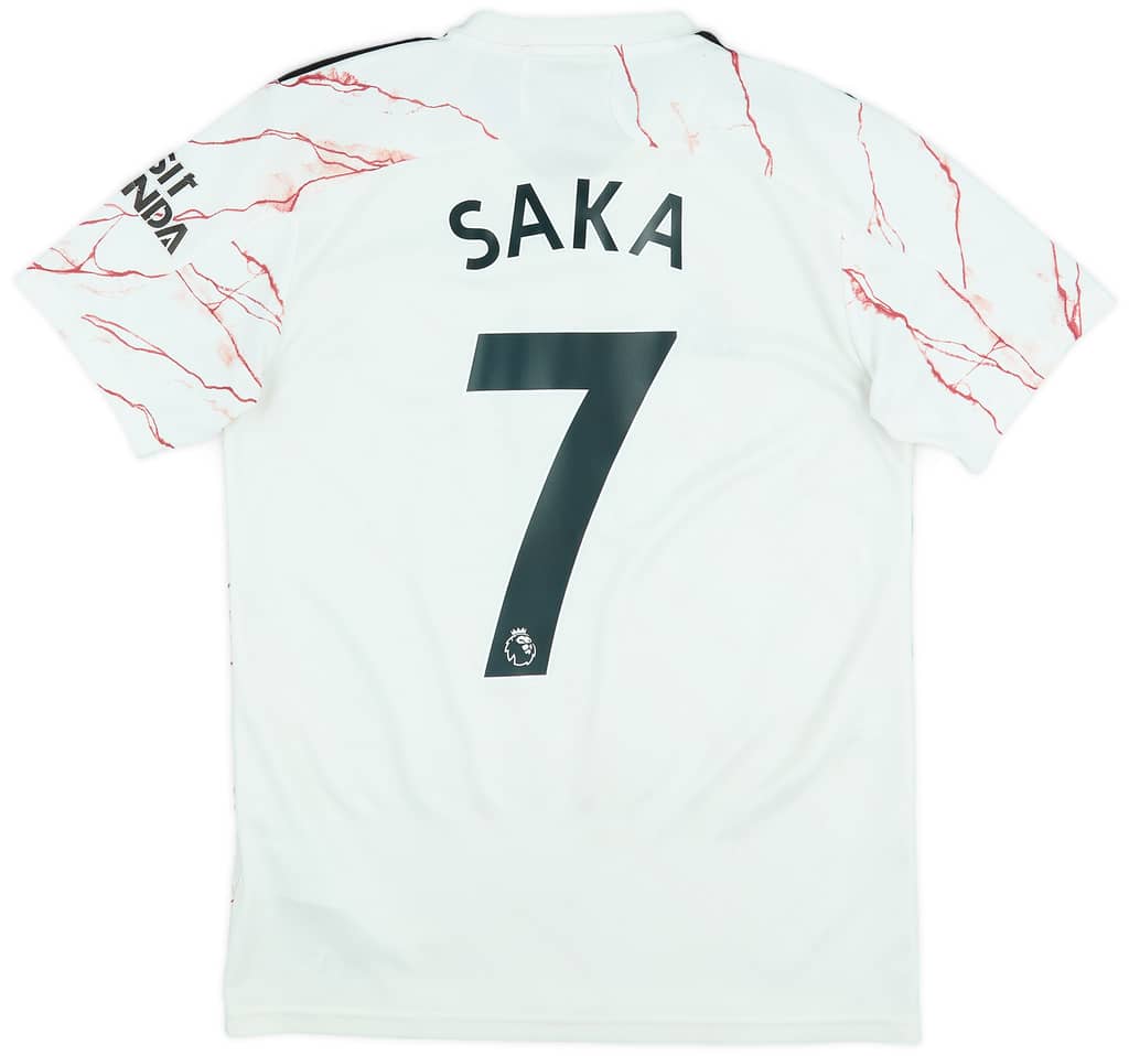 2020-21 Arsenal Away Shirt Saka #7 - 6/10 - (S)
