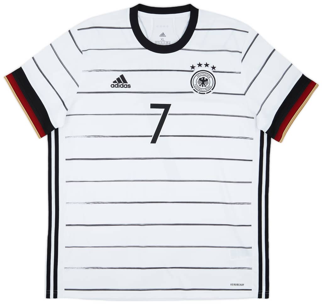 2020-21 Germany Home Shirt Havertz #7 - 10/10 - (XL)