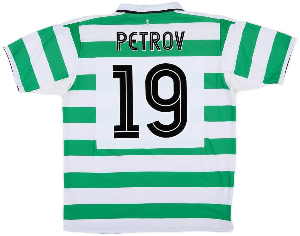 2004-05 Celtic Home Shirt Petrov #19 - 7/10 - (XL)