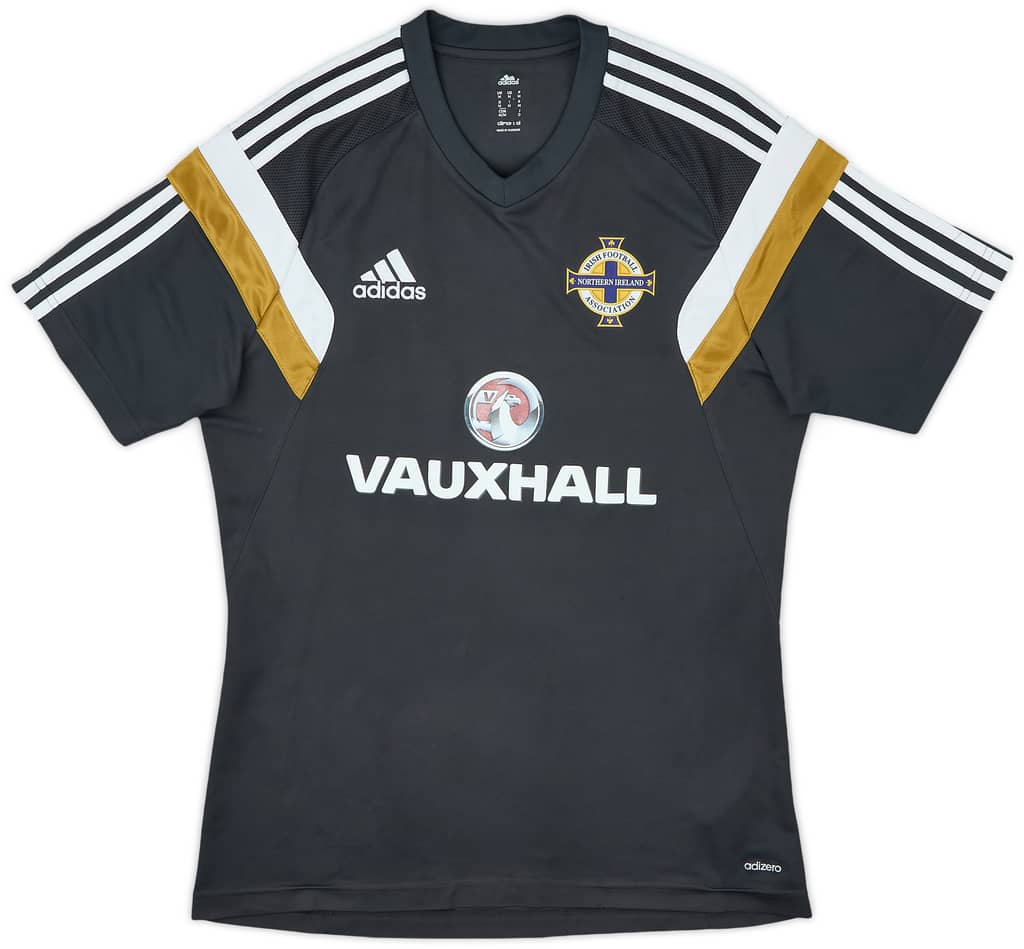 2014-15 Northern Ireland adidas Training Shirt - 9/10 - (M)