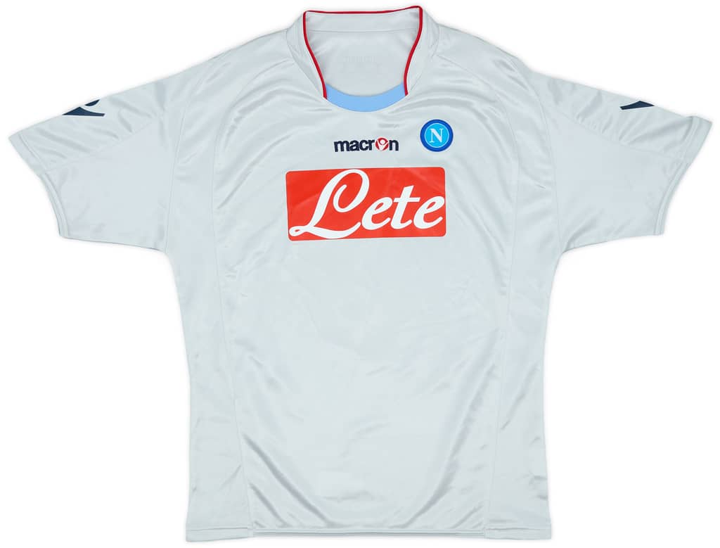 2009-10 Napoli Away Shirt Lavezzi #7 - 9/10 - (XS)