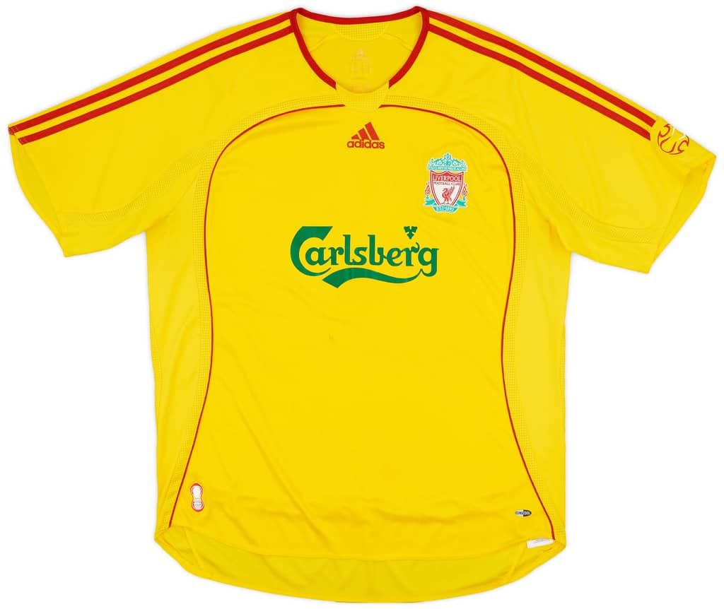2006-07 Liverpool Away Shirt Gerrard #8 - 6/10 - (XL)