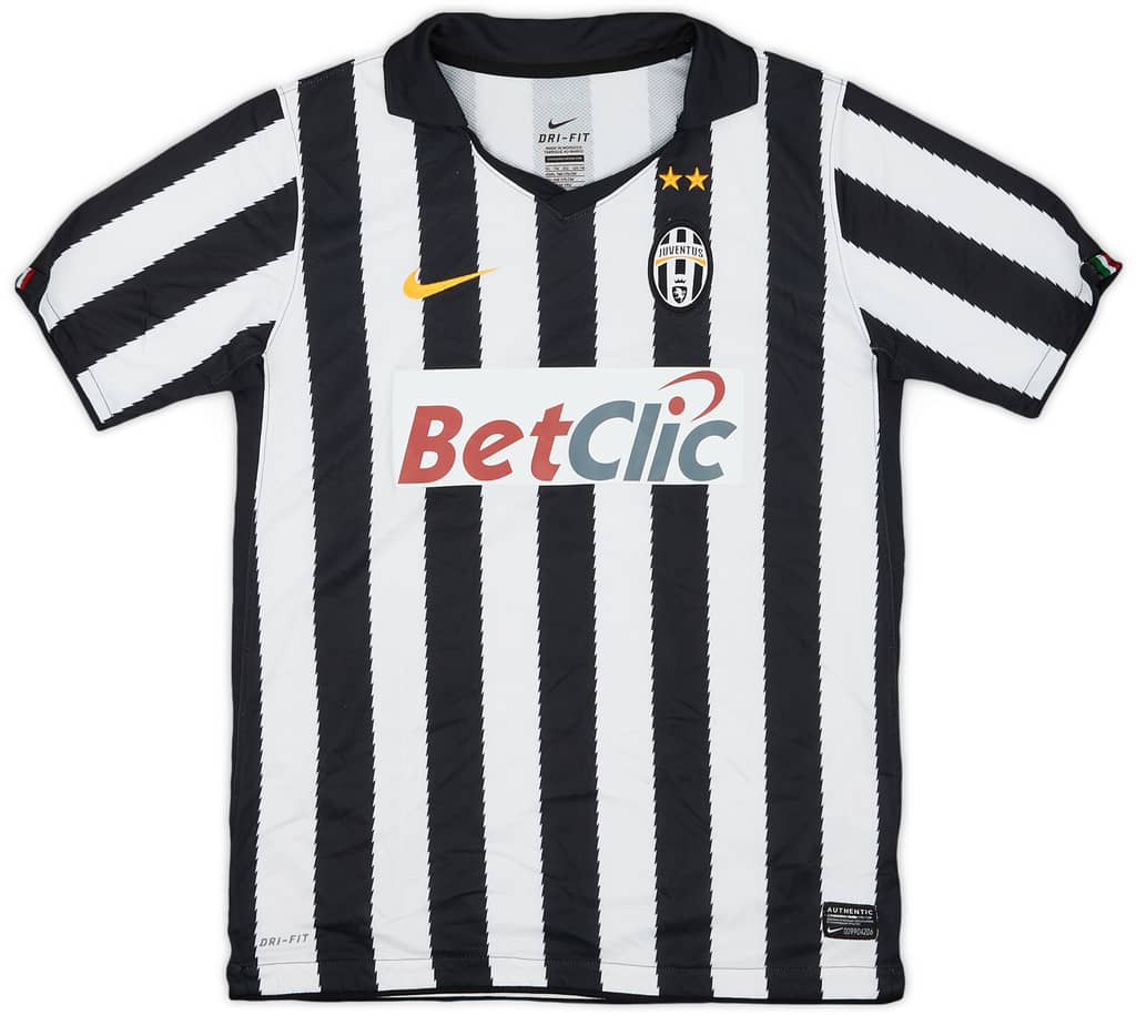 2010-11 Juventus Home Shirt - 7/10 - (XL.Boys)