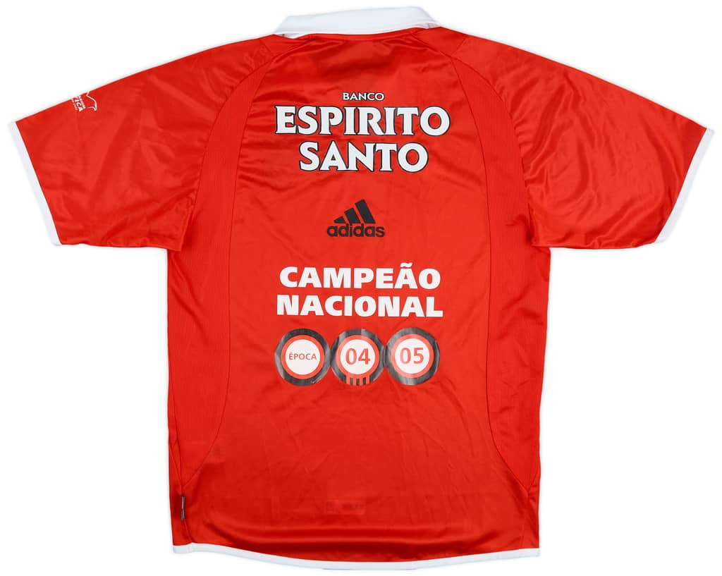 2004-05 Benfica 'Campeao Nacional' Centenary Home Shirt - 7/10 - (S)