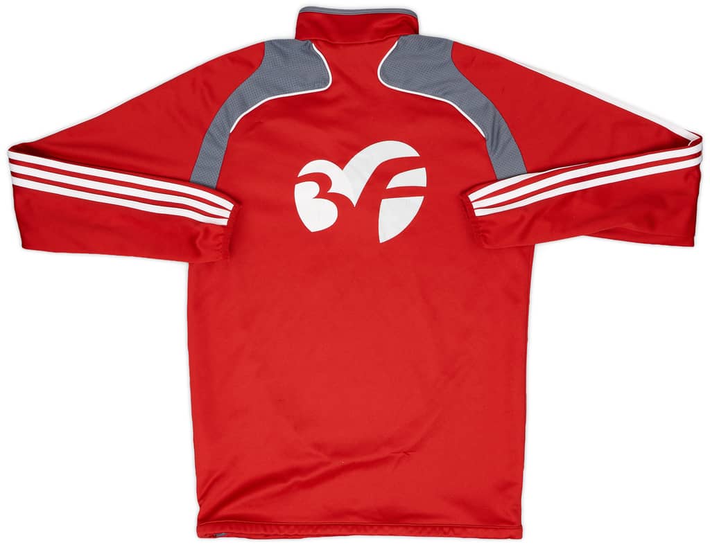 2007-08 Denmark adidas 1/4 Zip Drill Top - 6/10 - (M)