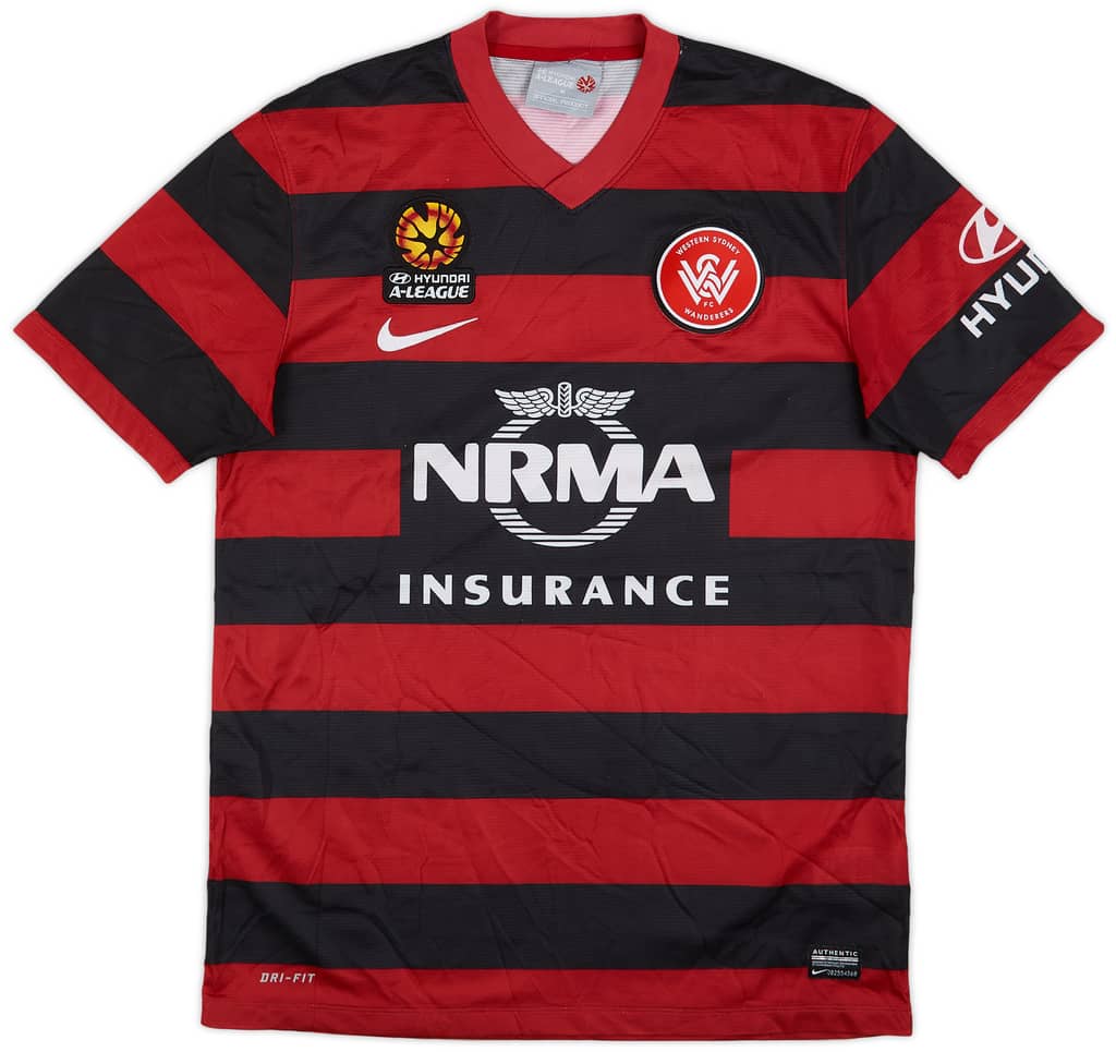 2012-14 Western Sydney Wanderers Home Shirt - 9/10 - (M)