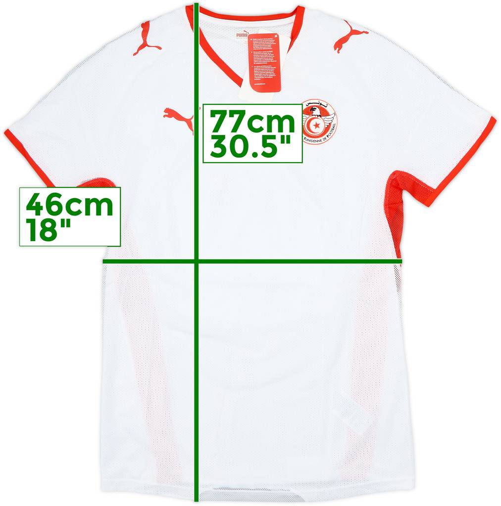 2008-09 Tunisia Home Shirt (M)