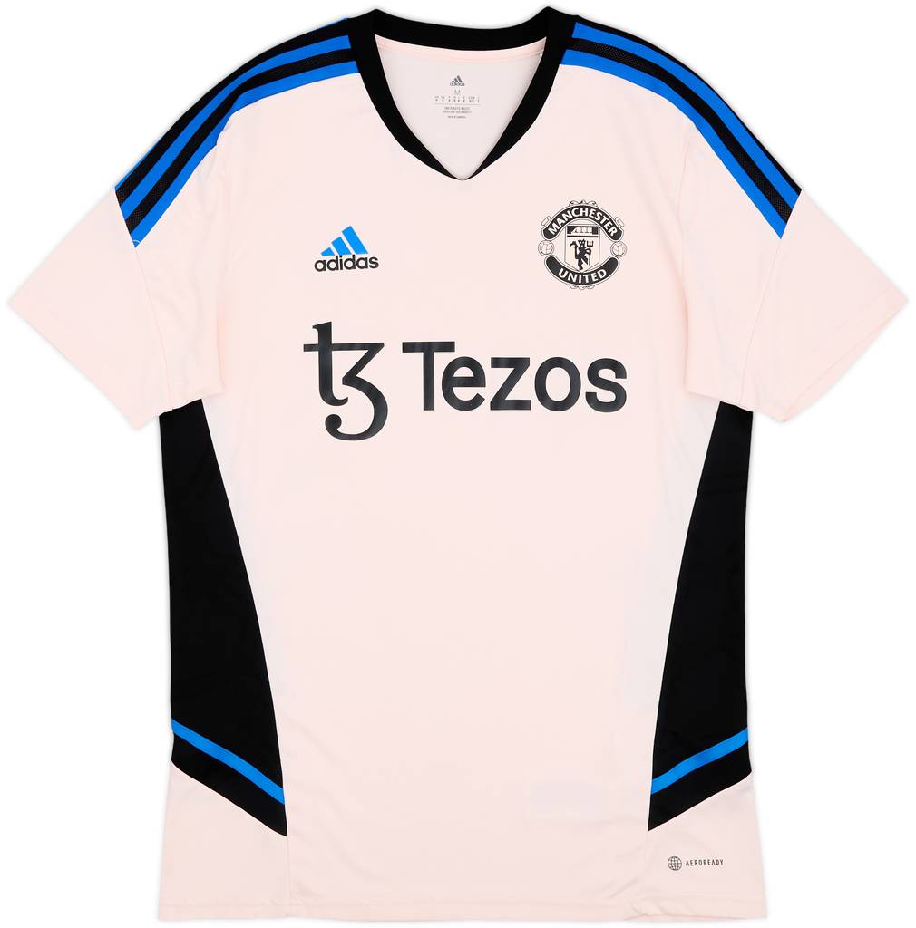2022-23 Manchester United adidas Training Shirt - 9/10 - (M)