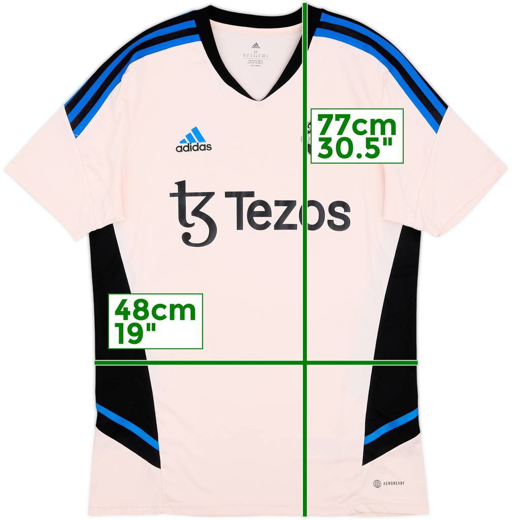 2022-23 Manchester United adidas Training Shirt - 9/10 - (M)