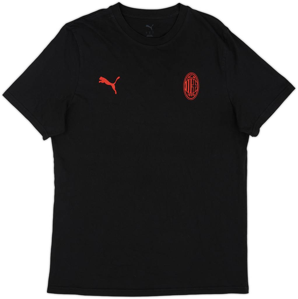 2019-20 AC Milan Puma Cotton Tee - 10/10 - (L)