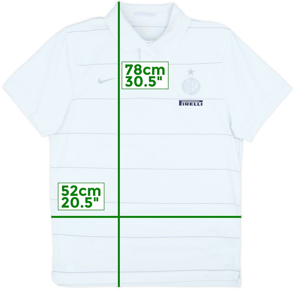 2012-13 Inter Milan Nike Polo Shirt - 8/10 - (XL)
