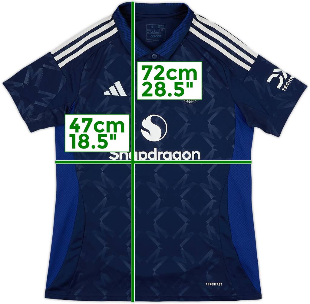 2024-25 Manchester United Away Shirt - 10/10 - (Women's M)