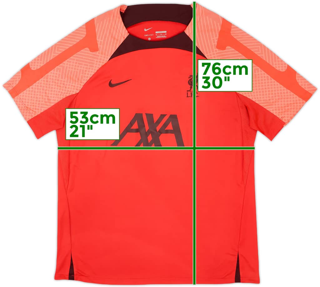 2022-23 Liverpool Nike Training Shirt - 6/10 - (XL)