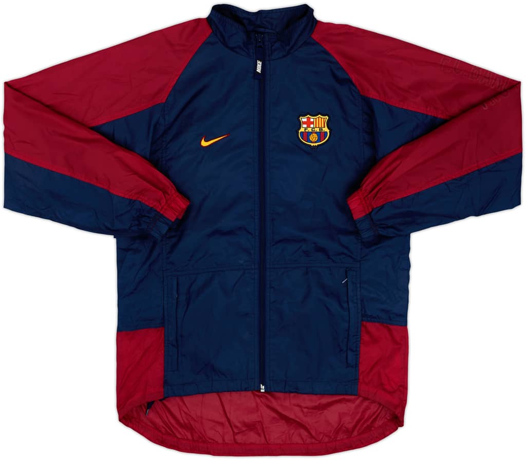 1998-00 Barcelona Nike Track Jacket - 8/10 - (XL.Boys)