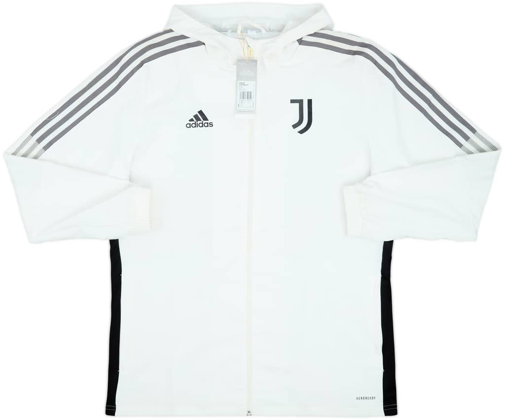 2021-22 Juventus adidas Hooded Track Jacket (L)