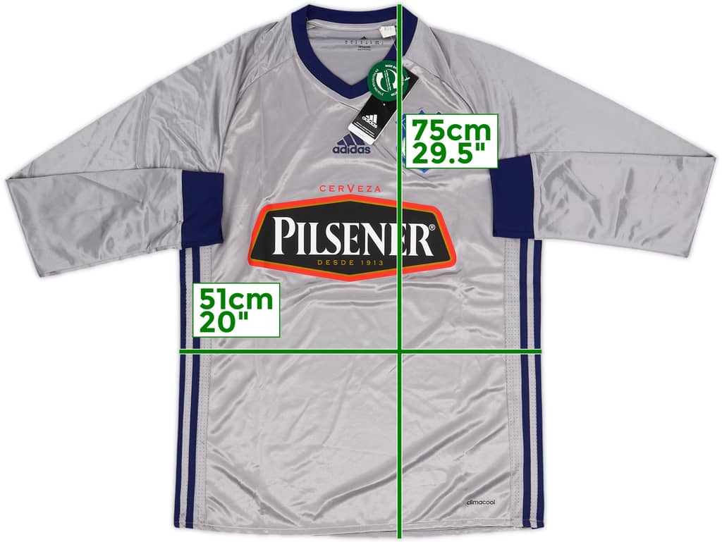 2017 Emelec Away L/S Shirt (M)