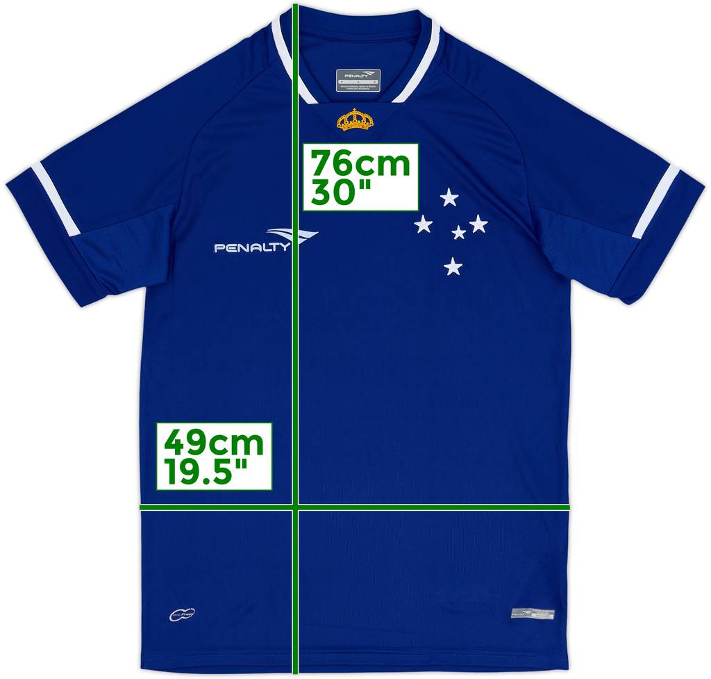 2015 Cruzeiro Home Shirt - 10/10 - (S)