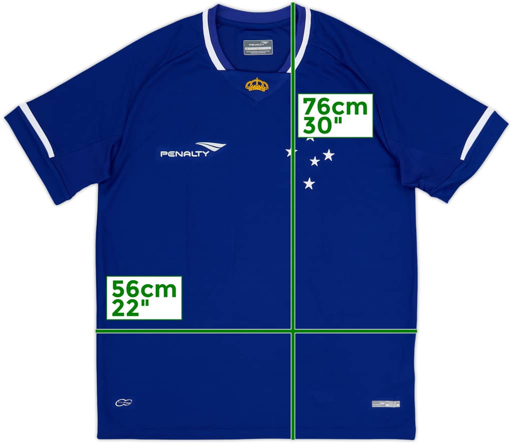 2015 Cruzeiro Home Shirt - 10/10 - (L)