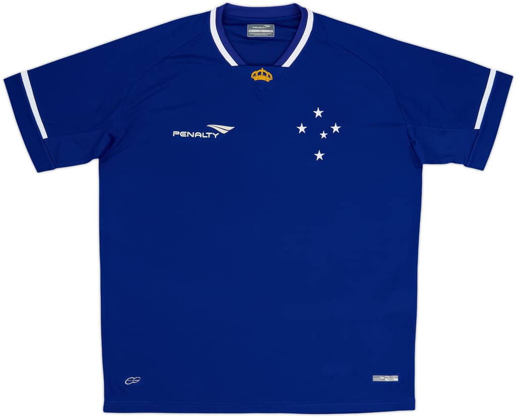 2015 Cruzeiro Home Shirt - 10/10 - (XL)