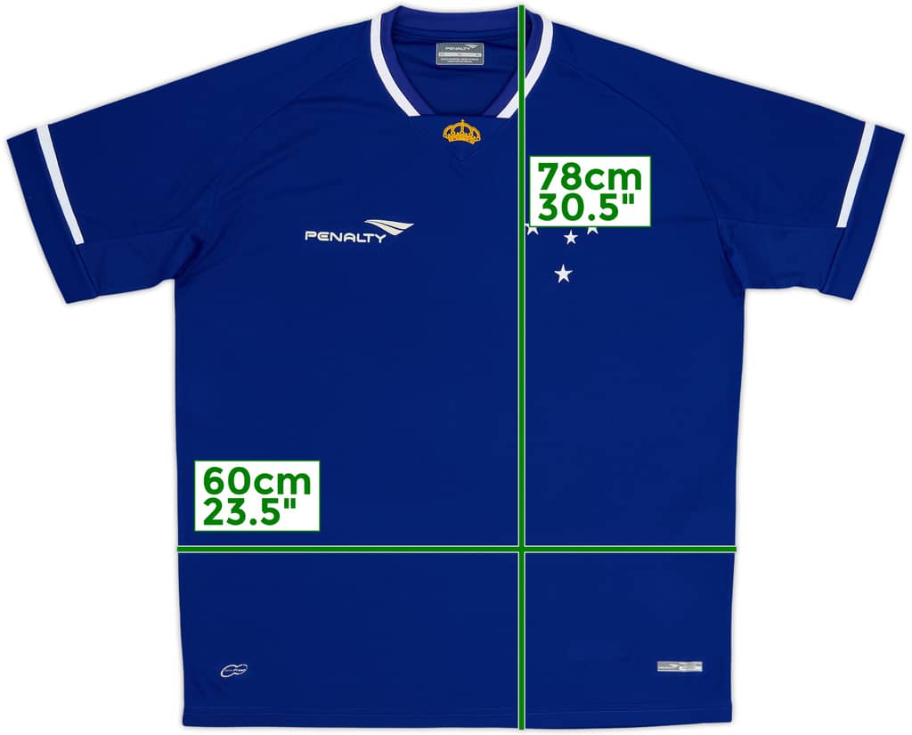 2015 Cruzeiro Home Shirt - 10/10 - (XL)