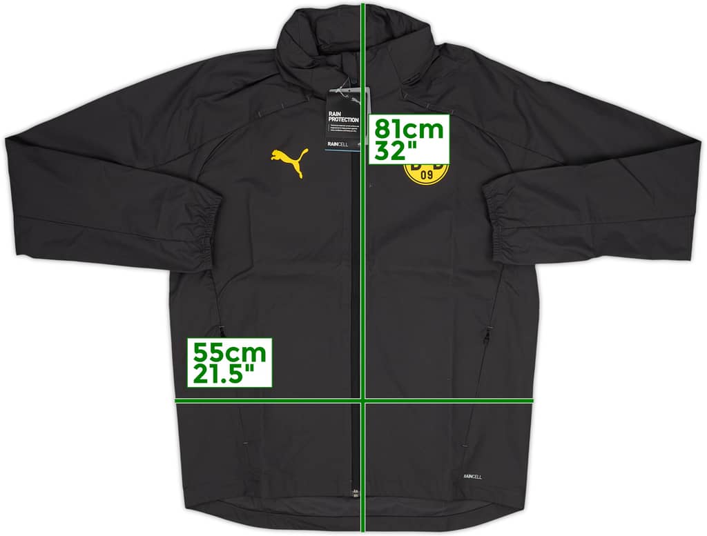 2020-21 Borussia Dortmund Puma Rain Jacket (M)