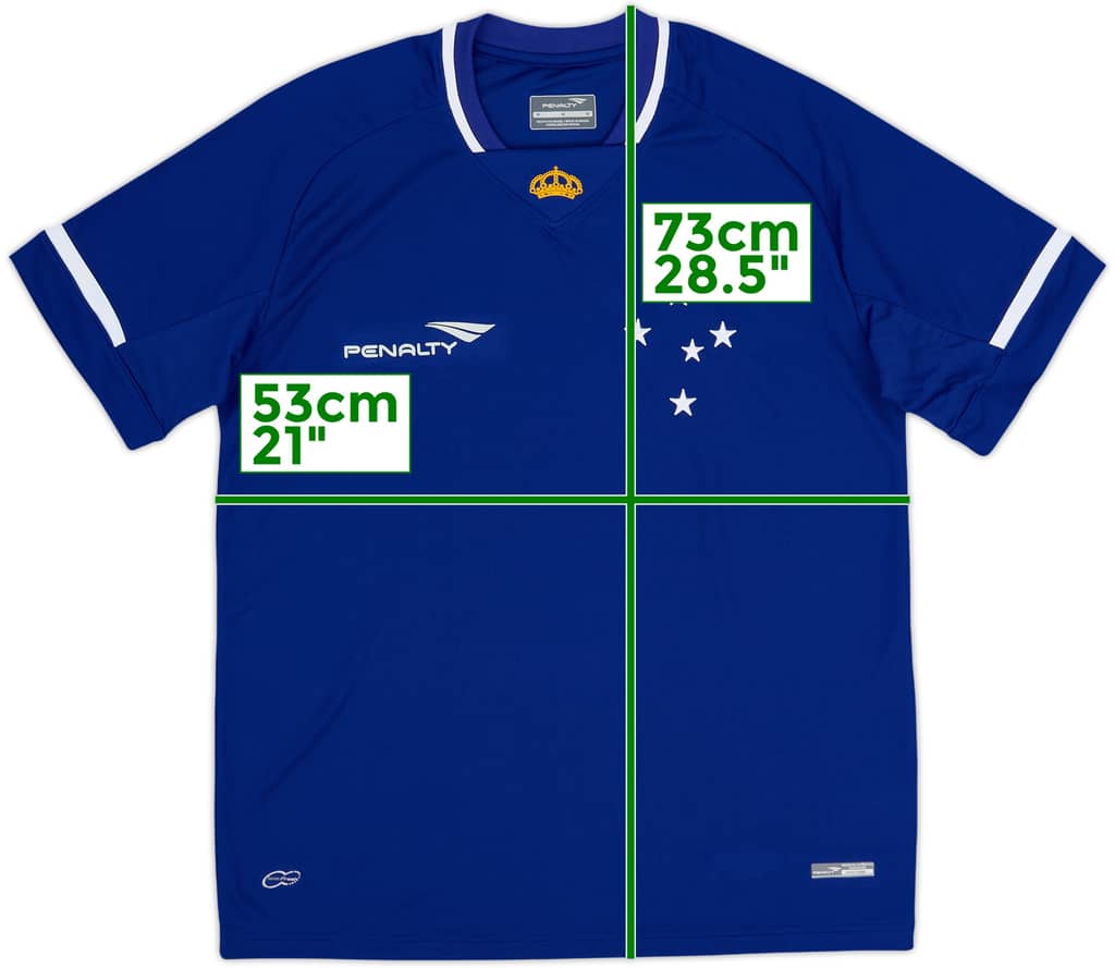 2015 Cruzeiro Home Shirt - 10/10 - (M)