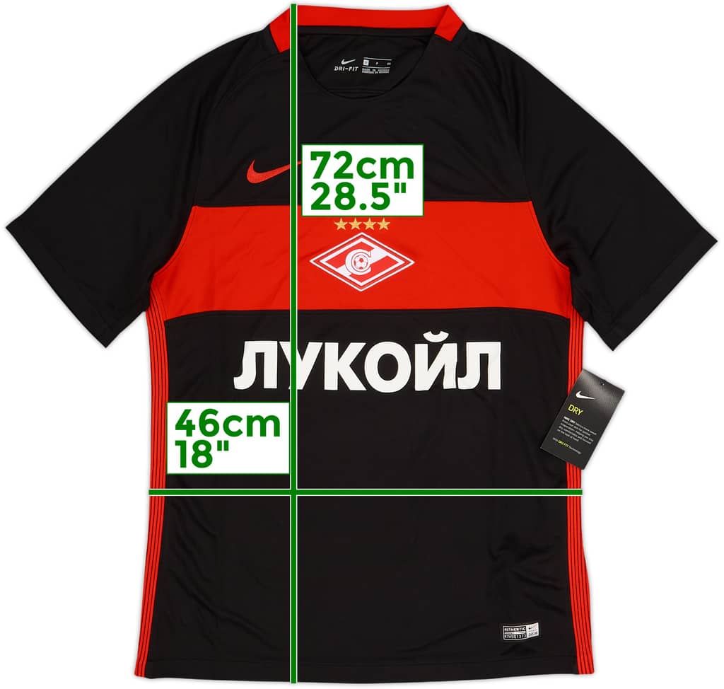 2016-17 Spartak Moscow Away Shirt (S)