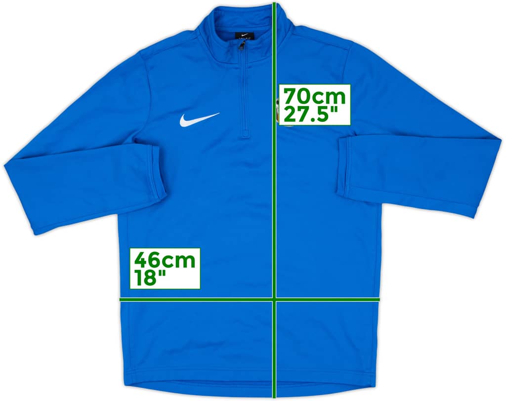 2017-18 Venezia Nike 1/4 Zip Drill Top - 10/10 - (S)