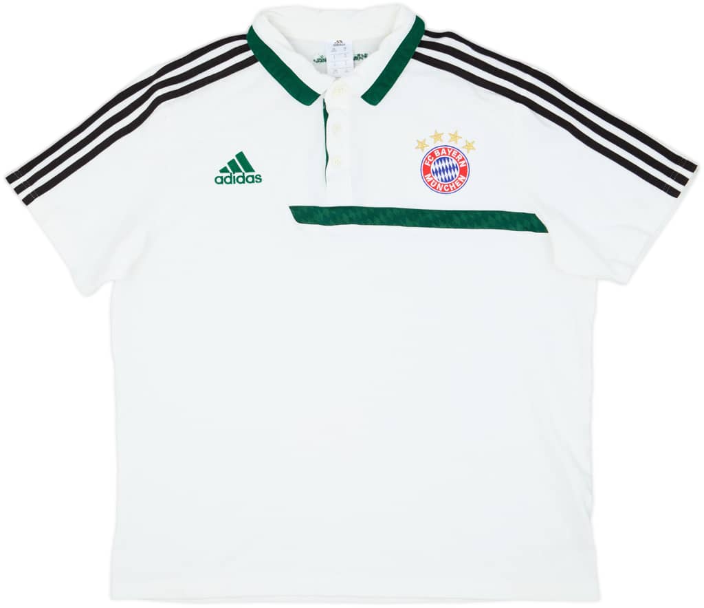 2013-14 Bayern Munich adidas Polo Shirt - 8/10 - (XL)