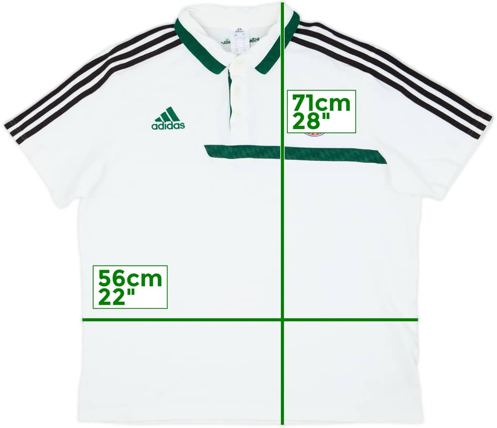 2013-14 Bayern Munich adidas Polo Shirt - 8/10 - (XL)