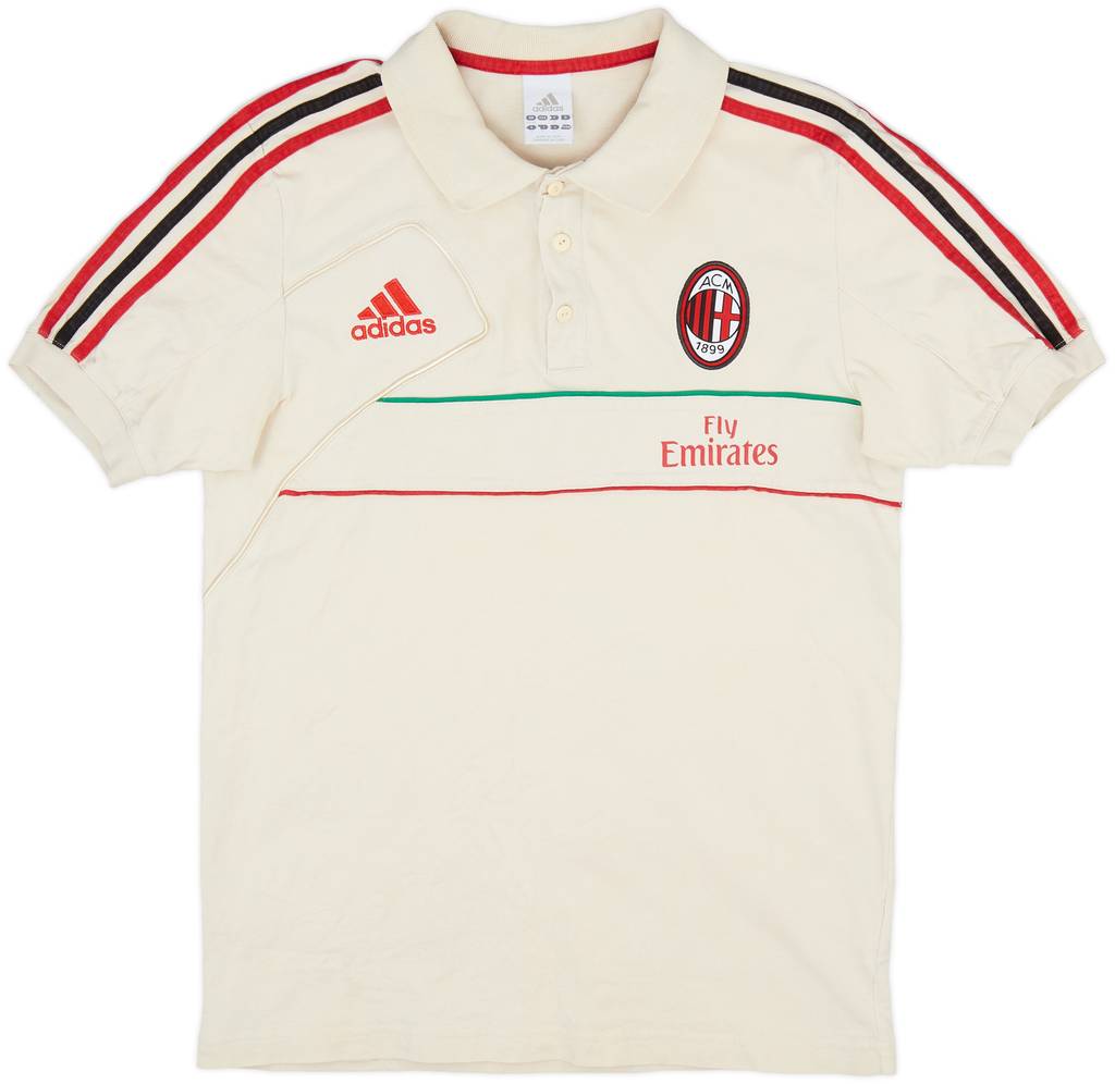 2012-13 AC Milan adidas Polo Shirt - 4/10 - (M)