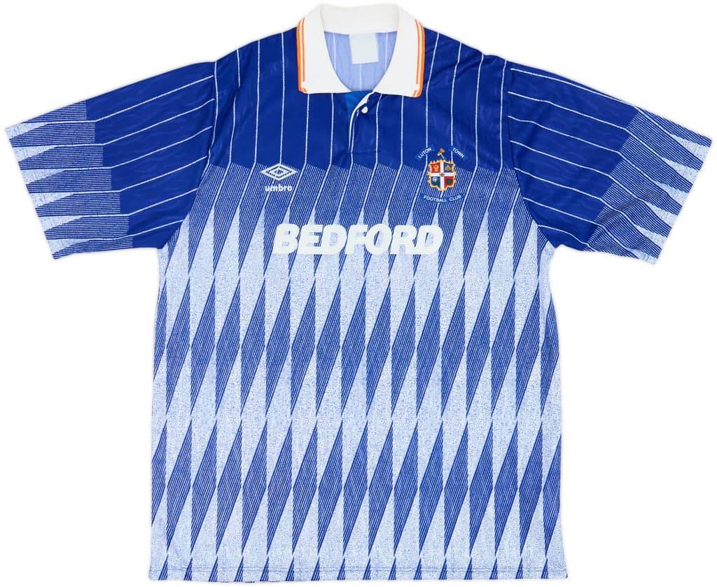 1989-90 Luton Town Third Shirt - 9/10 - (L)